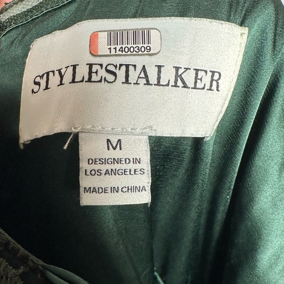 StyleStalker Green Ophelia Dress - Picture 7 of 7